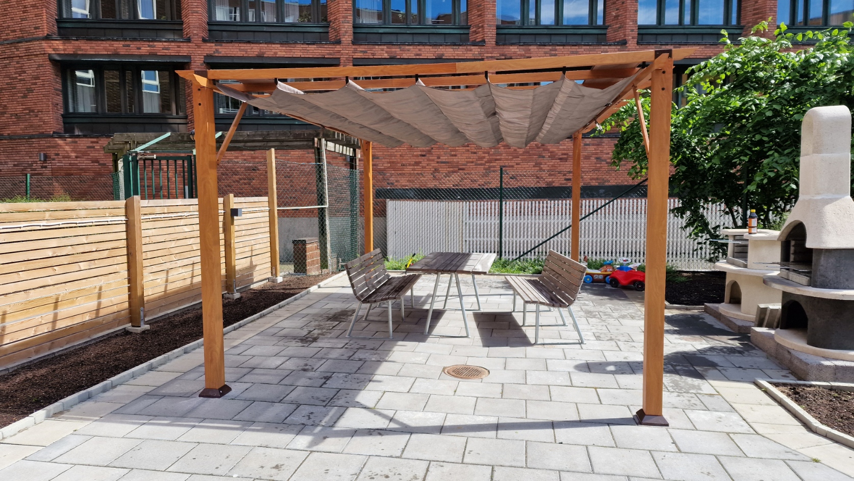 Pergola 6 nardi service